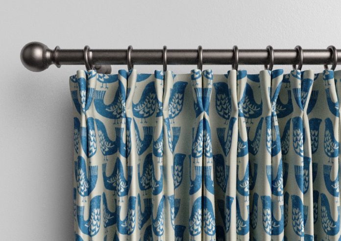 Scandi Birds, Capri - Made to Measure Curtains - Image 10
